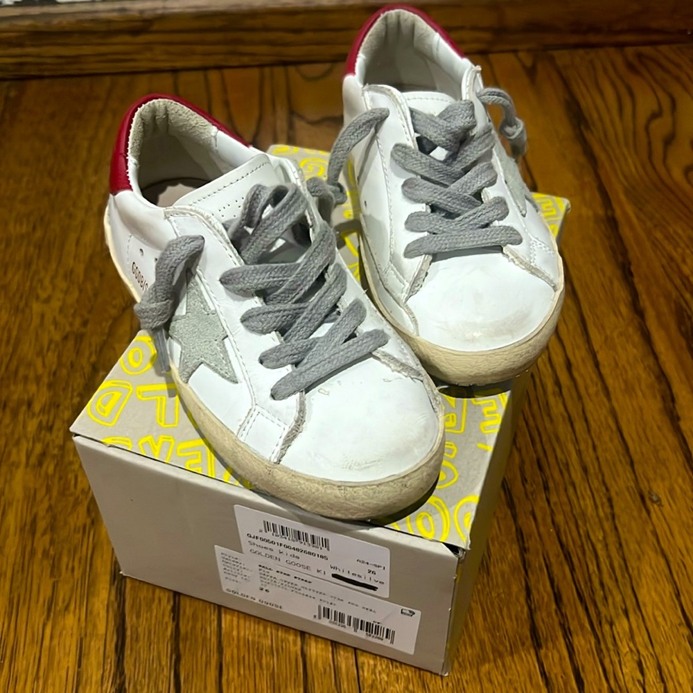 Toddler Golden Goose Size 26